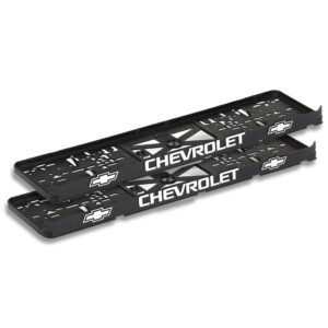 3D Kennzeichenhalter für CHEVROLET chrome