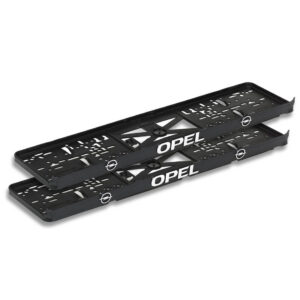 3D Kennzeichenhalter für OPEL