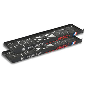 3D Kennzeichenhalter für PEUGEOT SPORT